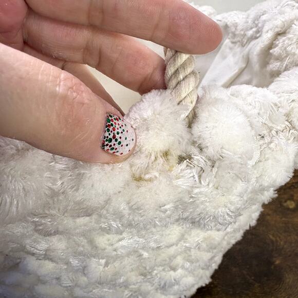 Hen Egg Gathering Basket Macrame Chicken Handmade Farmhouse Decor Rustic Large - Picture 9 of 16